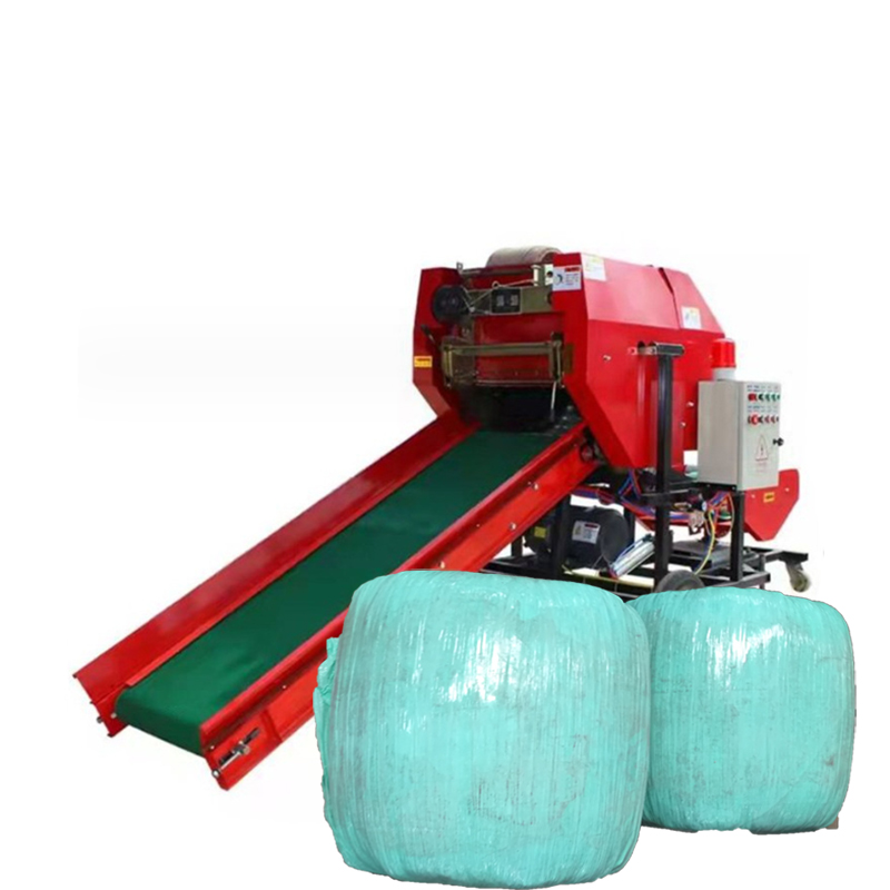 Silage Baler Machine - Diesel grass silage baler packaging machine/silage