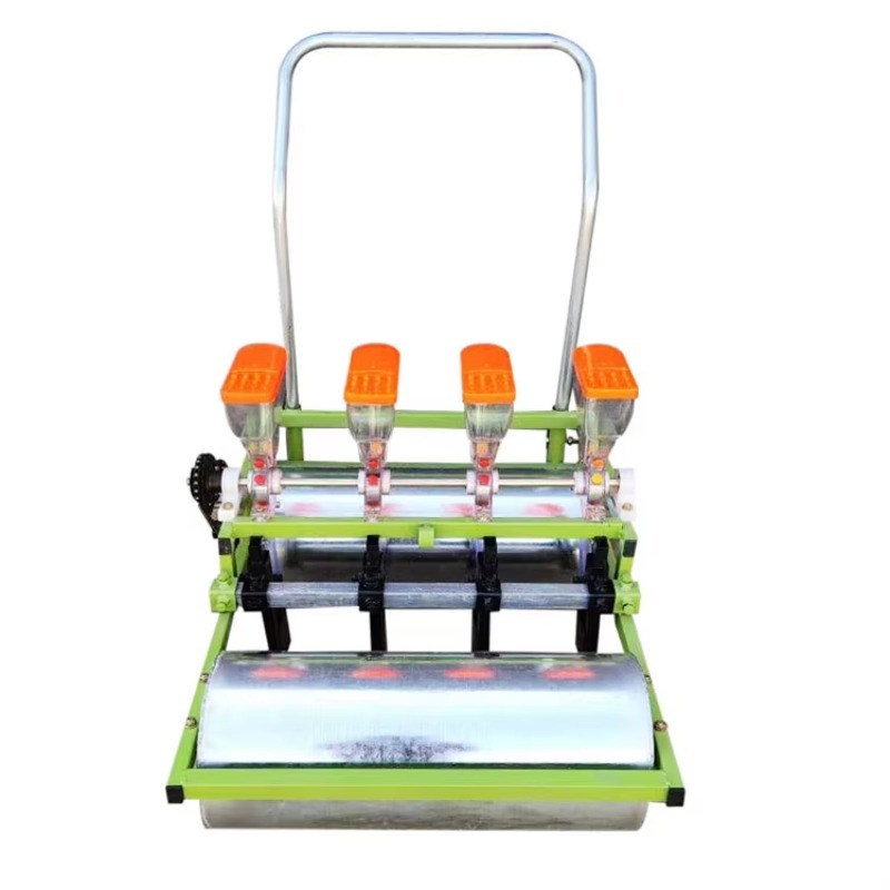 YW New 4-Row Hand Push Vegetab - مراجعة Vegetable Transplanter وسعره