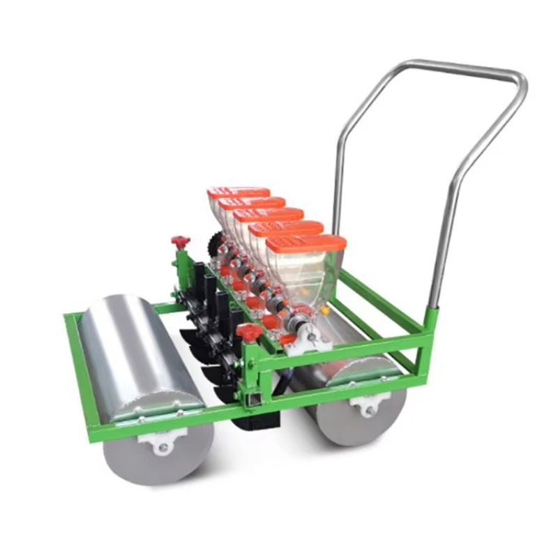 YW New 4-Row Hand Push Vegetab - مراجعة Vegetable Transplanter وسعره