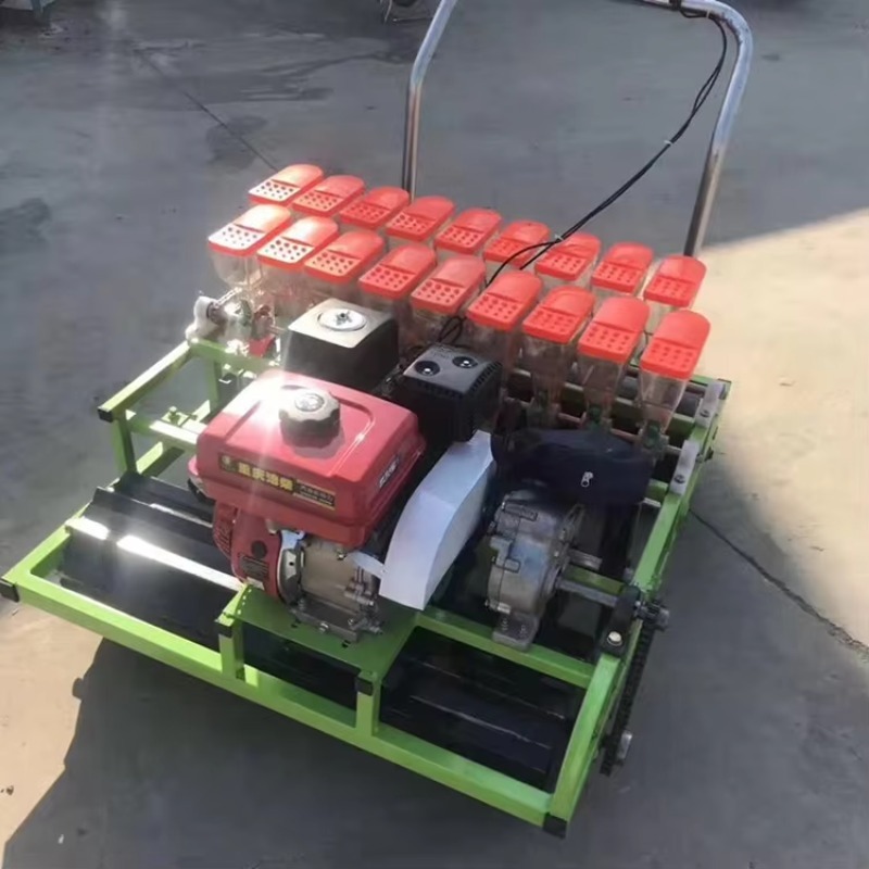 YW New 4-Row Hand Push Vegetab - مراجعة Vegetable Transplanter وسعره