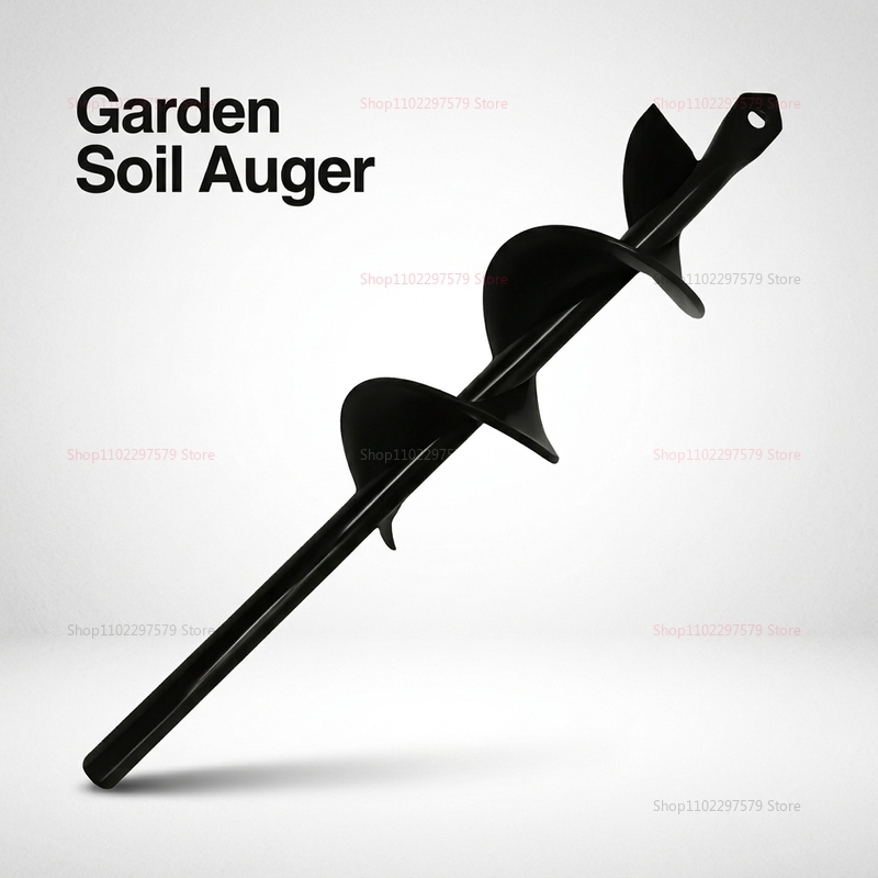 Garden Earth Auger Spiral Dril - مراجعة Vegetable Transplanter وسعره