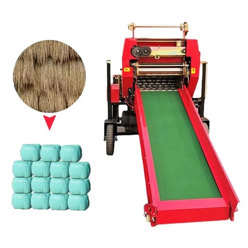 Packaging machine Round baler  - مراجعة Silage Baler Machine وسعره