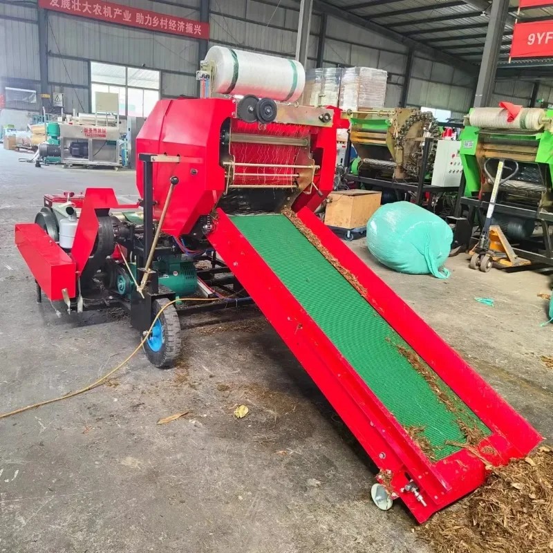 Packaging machine Round baler  - مراجعة Silage Baler Machine وسعره