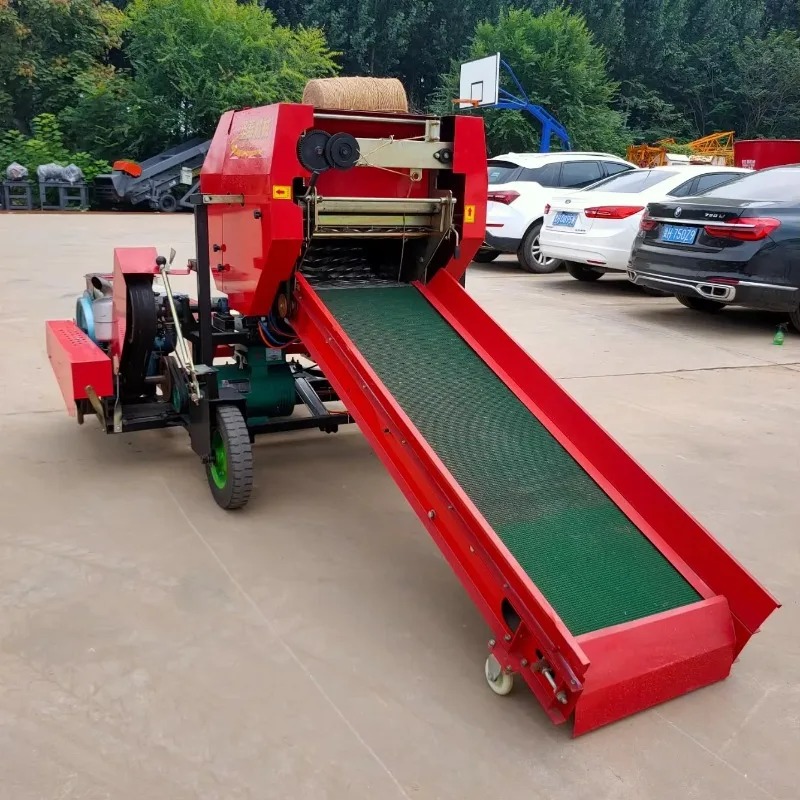 Packaging machine Round baler  - مراجعة Silage Baler Machine وسعره