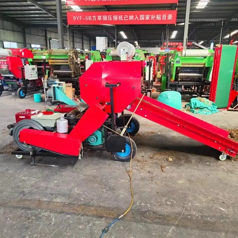 Packaging machine Round baler  - مراجعة Silage Baler Machine وسعره