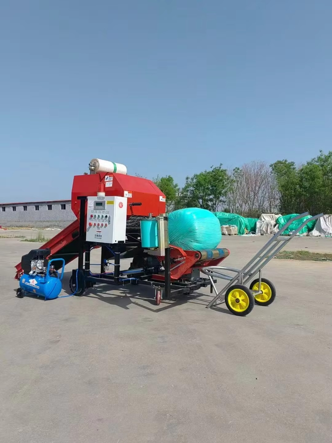 Agricultural Baler Machine Tra - مراجعة Silage Baler Machine وسعره