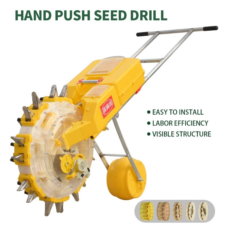 Manual Roller Seeder 2 Row Pre - مراجعة Agriculture Onion Farming وسعره