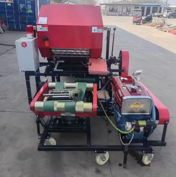 Small Grazing Hay And Wet Biom - مراجعة Silage Baler Machine وسعره