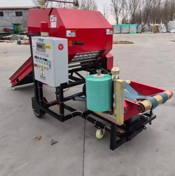 Small Grazing Hay And Wet Biom - مراجعة Silage Baler Machine وسعره