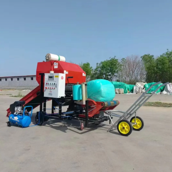 Small Grazing Hay And Wet Biom - مراجعة Silage Baler Machine وسعره