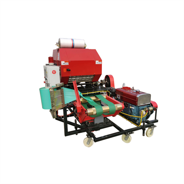 Automatic Mini Baler Round Hay - مراجعة Silage Baler Machine وسعره