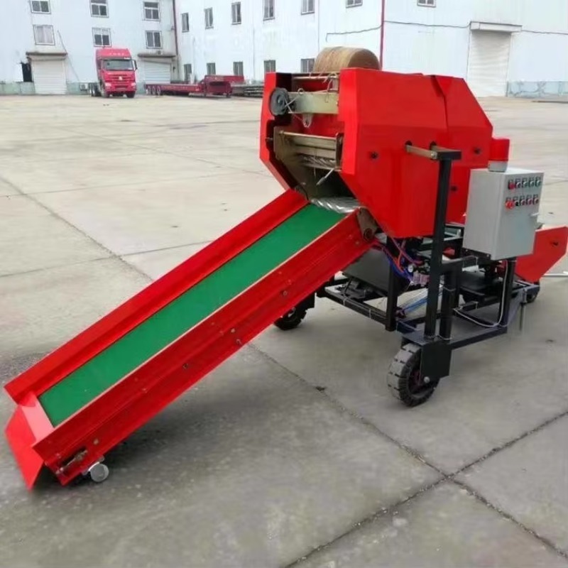 2025 Full Automatic Dies-el En - مراجعة Silage Baler Machine وسعره