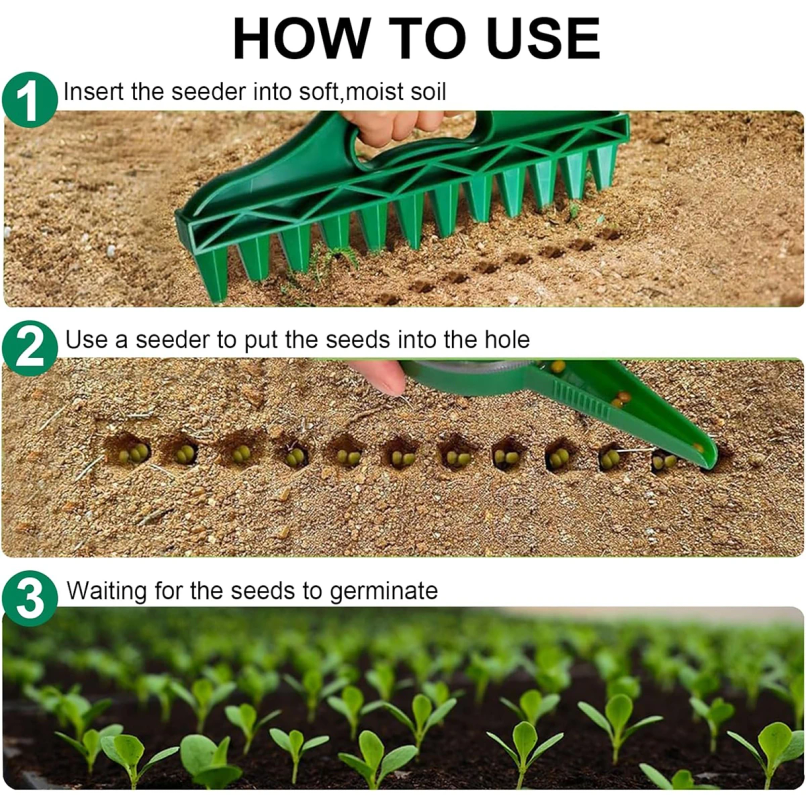 Manual Seeder Plant Seeds Sow  - مراجعة Vegetable Transplanter وسعره