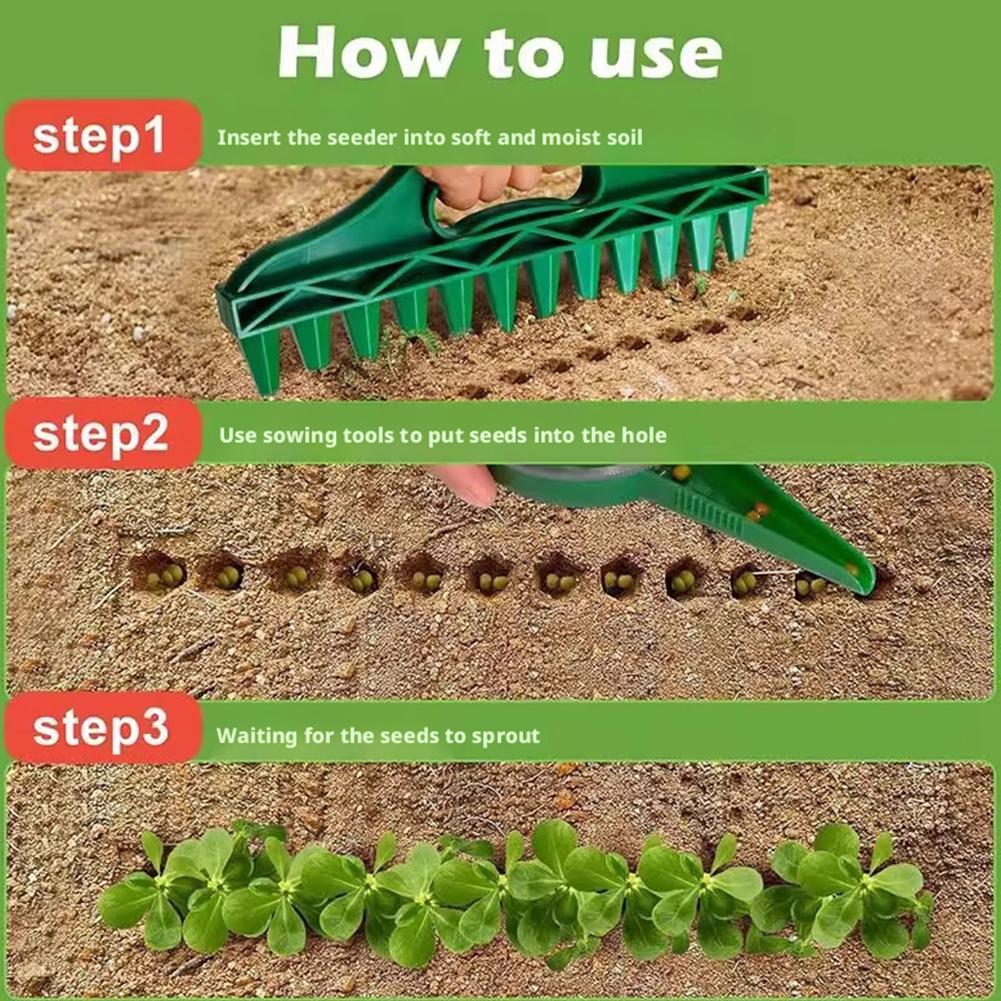 1/3/5/10/20Pcs Manual Seeder P - مراجعة Vegetable Transplanter وسعره