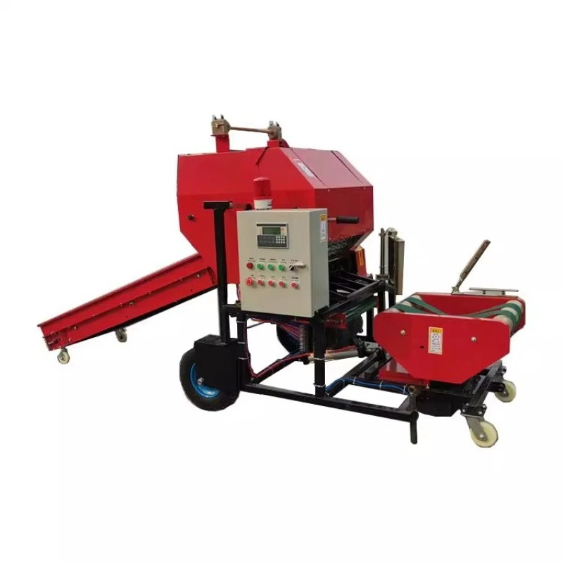 Applicable to baler straw crus - مراجعة Silage Baler Machine وسعره