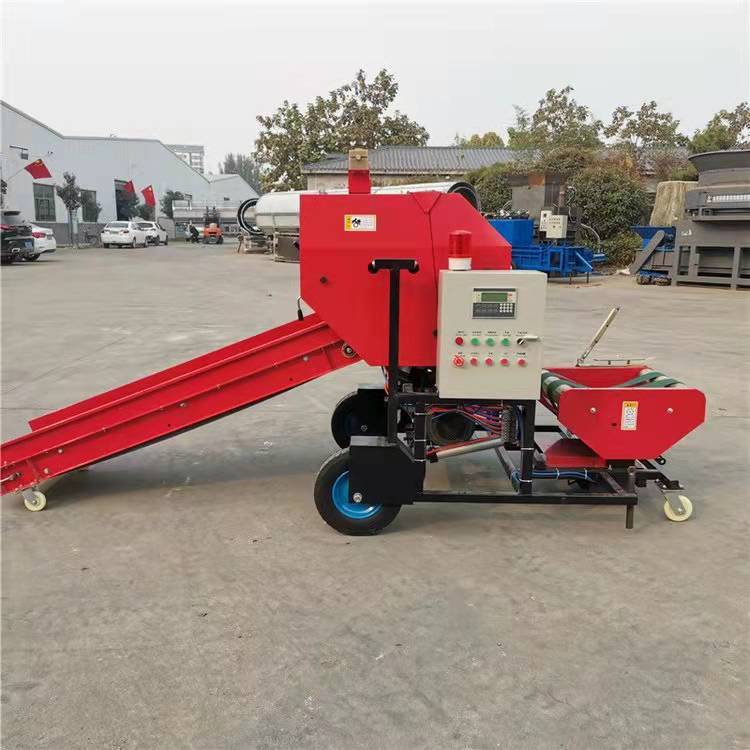 Applicable to baler straw crus - مراجعة Silage Baler Machine وسعره