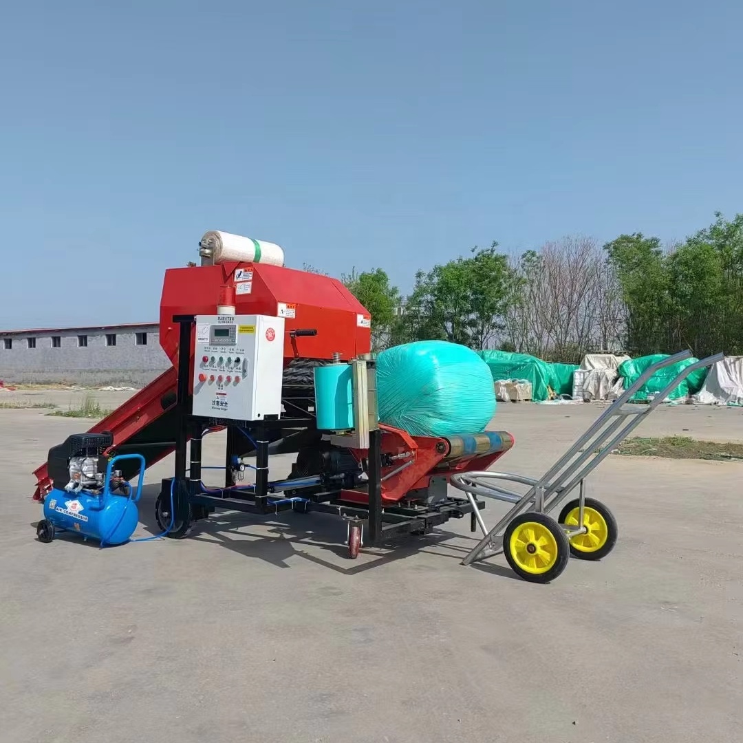 Wrapper Round Automatic Super  - مراجعة Silage Baler Machine وسعره